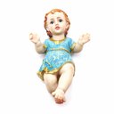Ver imagem 1 de Imagem Menino Jesus Com Roupa Azul Deitado Resina 20 Cm Armazém Católico 4180
