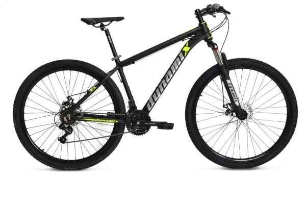 BICICLETA DYNAMIX DX+ MTB - Preto Fosco/Amarelo - 15" - 1