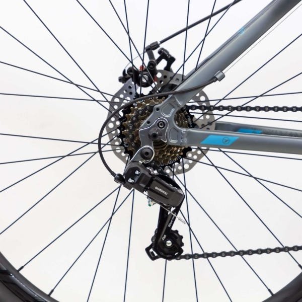 BICICLETA TSW RIDE 21V 2021/2022 NAC. - Cinza/Azul - 19" - 8