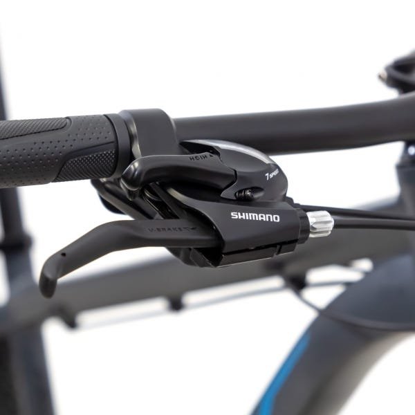 BICICLETA TSW RIDE 21V 2021/2022 NAC. - Cinza/Azul - 19" - 4