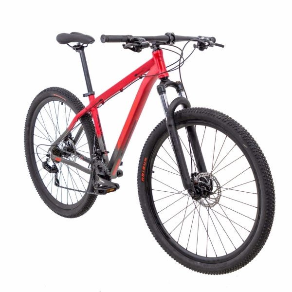 BICICLETA TSW RIDE 21V 2021/2022 NAC. - Vermelho/Cinza - 17" - 2