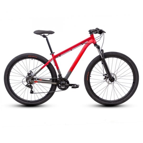 BICICLETA TSW RIDE 21V 2021/2022 NAC. - Vermelho/Cinza - 17" - 1