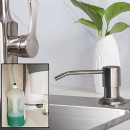 Dispenser Dosador Mangueira Embutido Cuba Suporte Pia Galao Flexivel Cozinha Banheiro Tanque - 6