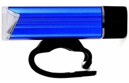 Farol Bike 180 Lumens Sinalizador Lanterna Recarregável Usb - AZUL - 3