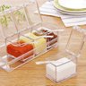 Porta Condimentos E Temperos Acrílico Lindo Crystal 4 Potes - 5