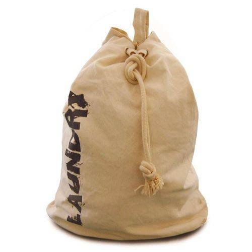 Saco Organizador Roupas Sujas Lavanderia Yoi Laundry Bege Médio - 1