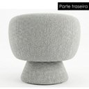 Ver imagem 7 de Poltrona Decorativa Cave Base Giratoria Boucle Tce 1010 Moll