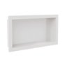 Nicho para Embutir Arquitech Plástico Alto Brilho Branco 30x60cm - 1