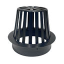 Ver imagem 2 de Kit 3 Abacaxi Hemisférico Ralo Anti Folhas 100mm Plástico Calha