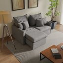 Ver imagem 1 de Sofá Cama Retrátil e Reclinável 180cm Colibri CabeCasa MadeiraOriginals