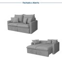 Ver imagem 5 de Sofá Cama Retrátil e Reclinável 180cm Colibri CabeCasa MadeiraOriginals