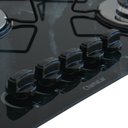 Ver imagem 4 de Cooktop Gás 5 Bocas Chama Tripla 127/220 Preto