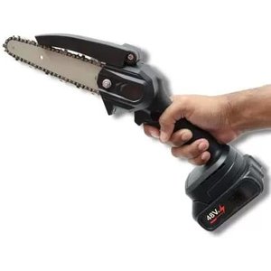 Mini Motoserra Elética Portátil Potente Bateria Recarregável Serra Poda Galho Bateria 2x48v - Bivolt