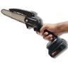Mini Motoserra Elética Portátil Potente Bateria Recarregável Serra Poda Galho Bateria 2x48v - Bivolt - 1