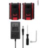 Mini Motoserra Elética Portátil Potente Bateria Recarregável Serra Poda Galho Bateria 2x48v - Bivolt - 6