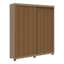 Ver imagem 1 de Guarda Roupa Casal 02 Portas Deslizantes Abrolhos Rimo - Carvalho/jequitibá