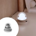 Branco com Globo Transparente 