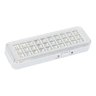 Luminária de Emergência Kit 17 Unid. Recarregavel com 30 Leds Corredor Lâmpada Bateria Saida - 1
