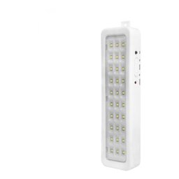 Luminária de Emergência Kit 17 Unid. Recarregavel com 30 Leds Corredor Lâmpada Bateria Saida - 4