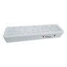 Luminária de Emergência Kit 17 Unid. Recarregavel com 30 Leds Corredor Lâmpada Bateria Saida - 3