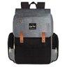 Mochila Bolsa Maternidade Multifunção Térmica Impermeável Bebê - Cinza - 1