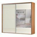 Ver imagem 4 de Guarda Roupa Casal Dalla Costa 2 Portas Freijo