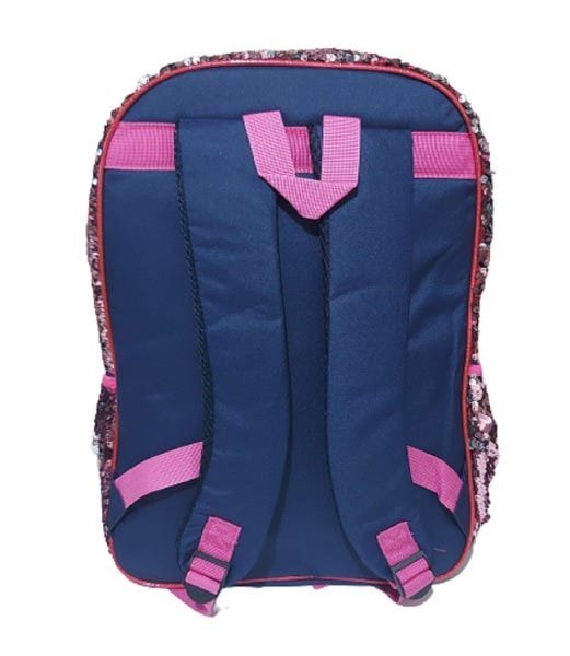 Mochila Bolsa Meninas Infantil Criança Passeio Escola Paetê - Rosa - 3