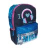 Mochila Bolsa Meninas Infantil Criança Passeio Escola Paetê - Azul - 1