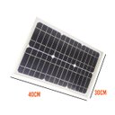 Ver imagem 4 de Luminária solar Poste 24w Led Automatica Suporte Rua Postes Paredes Jardim Quintal