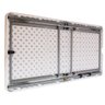 Mesa Dobrável Camping Vira Maleta 61x127cm Até 4 Pessoas Estrutura em Aço Portátil Fácil de Montar - 7