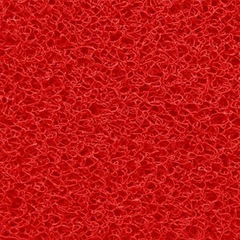 Tapetes Capacho A Metro - Escolha Cor e Metragem - Comprimento 50cm x 1.20M Largura - Vermelho