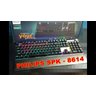 TECLADO MECÂNICO GAMER LEG RGB LUMINOSO PHILIPS SPK-8624 - 3