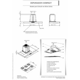 Depurador Nardelli Compact New Embutir Inox 75 Cm - 5