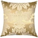 Ver imagem 7 de Kit Manta Floral e 4 Capas de Almofadas Dourado 45x45cm