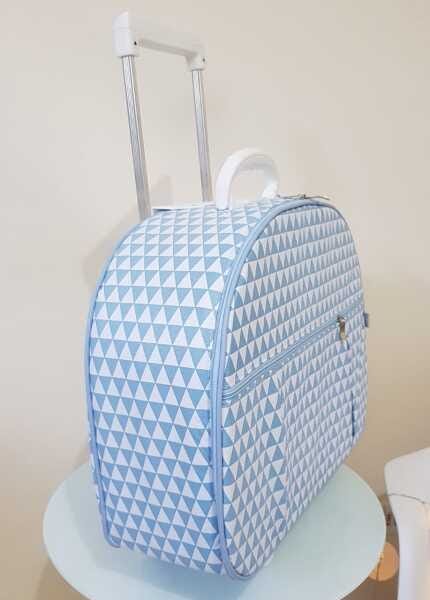 Mala Linha Luxo - Pirâmide Azul - 2
