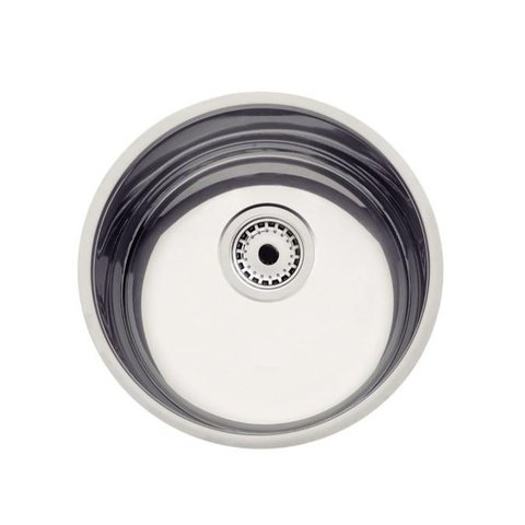 Cuba de Embutir Basic 30 Bl Aço Inox Redonda 30cm 94071507 Tramontina