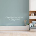 Ver imagem 2 de Adesivo Decorativo Frase Eu por Você, Você por Mim e Deus por Nós Decoração Sala e Quarto Kanto Stor