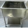 Tanque de Inox em Aço 430 Escovado 98x61x15x90 - Arteinoxx - 1