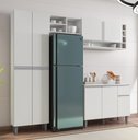 Ver imagem 1 de Cozinha Modulada Completa Vanessa com 9 Portas Branco Ajl