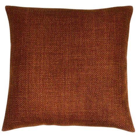 Capa de Almofada Linhao Terracota 50x50