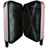 Mala de Viagem Média RedTec Colômbia ABS com Rodas 360° e Cadeado Rosa - Rosa - M - 4
