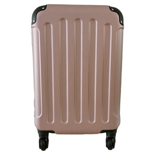 Mala de Viagem Média RedTec Colômbia ABS com Rodas 360° e Cadeado Rosa - Rosa - M - 1