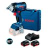 Kit Chave Impacto 1/2 400n.m a Bateria 18v Bosch Gds18v-400 - 2