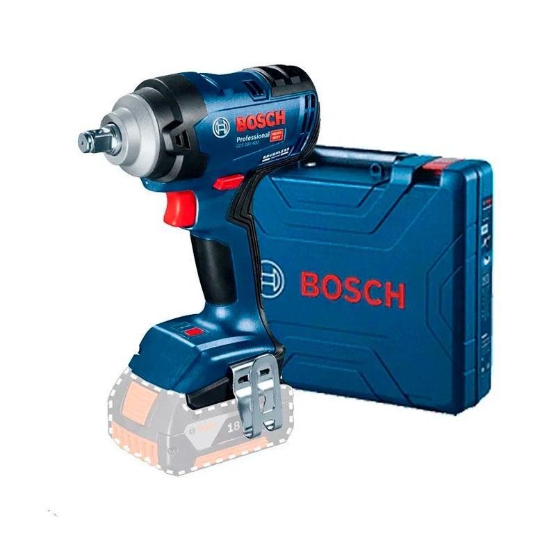 Kit Chave Impacto 1/2 400n.m a Bateria 18v Bosch Gds18v-400 - 3