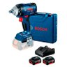 Kit Chave Impacto 1/2 400n.m a Bateria 18v Bosch Gds18v-400 - 1