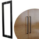 Ver imagem 1 de Puxador Duplo DF 992 - Preto - 60 cm