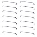 Ver imagem 1 de Alça de Apoio Barra Inox Kit 14 Unidades 70cm Segurança Idoso Deficiente