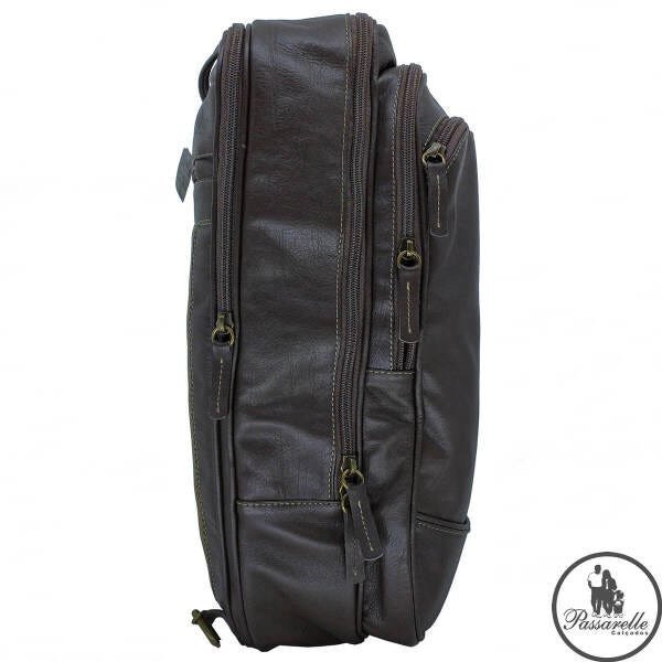 Mochila Para Trabalho Masculina FreeWay Dynamic Urbano Estilosa Resistente Com Alças Couro 2190 - Ca - 2