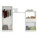 Ver imagem 5 de Quarto Infantil com Berço-Cômoda e Colchão Incluso Laura Multimóveis Branco/Azul