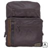 Mochila Trabalho Masculina FreeWay Mackenzie Com Alças Couro 822 - Café - Café - UN - 1